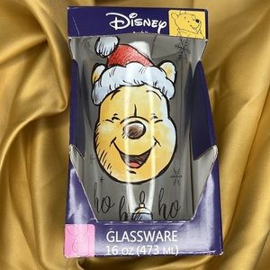 New Disney Christmas Winnie The Pooh glassware